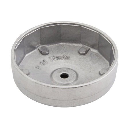 DRAPER Expert Oil Filter Socket 74mm 14 Flats for Audi, BMW, GM, Rover, VW: Model No.OFS-74MM14F-B