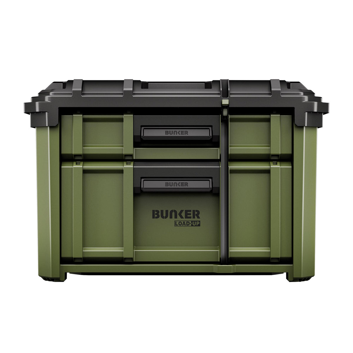BUNKER Load-Up Stacking 2 Drawer Tool Box, 570mm
