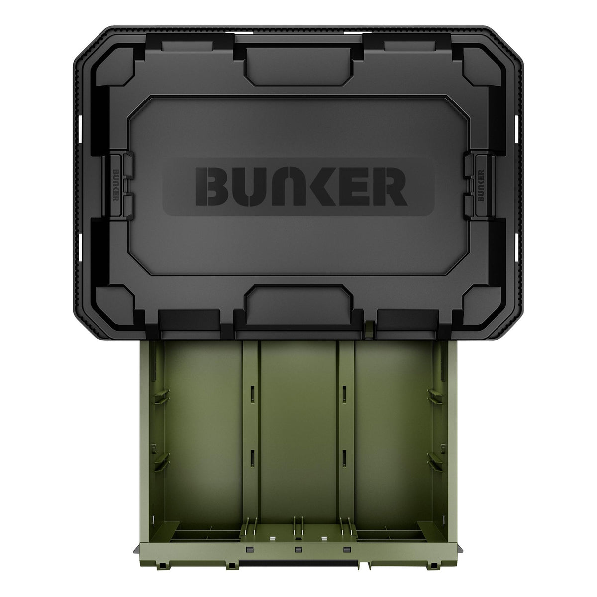 BUNKER Load-Up Stacking 2 Drawer Tool Box, 570mm