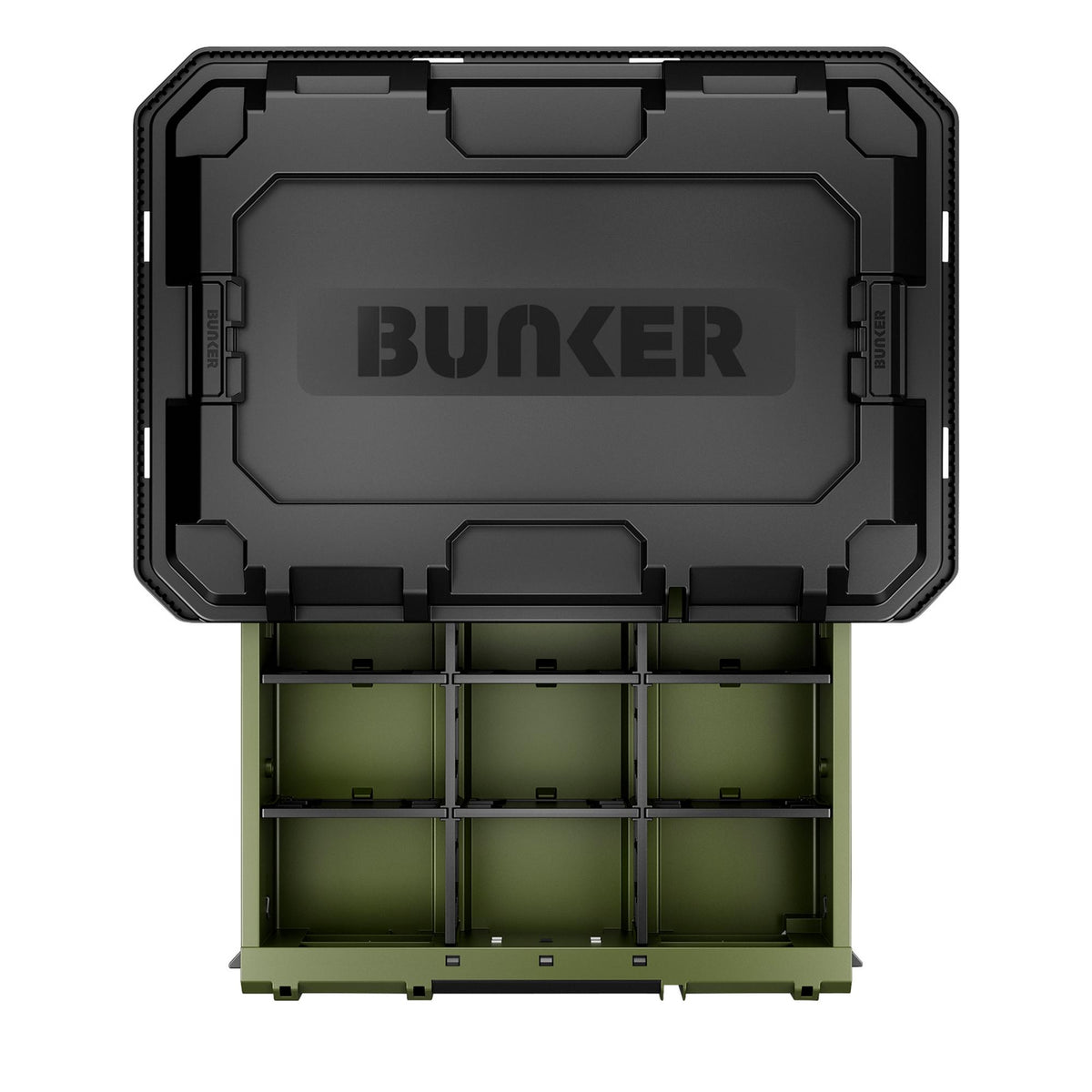 BUNKER Load-Up Stacking 2 Drawer Tool Box, 570mm