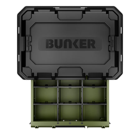 BUNKER Load-Up Stacking 2 Drawer Tool Box, 570mm