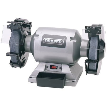 DRAPER 230V 200mm Heavy Duty Bench Grinder: Model No.GHD200