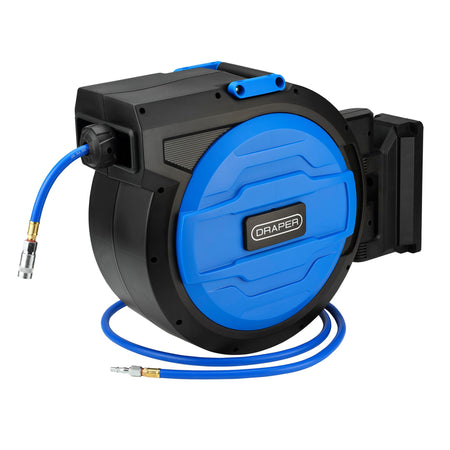 Retractable Air Hose Reel, 20m, 10mm ID