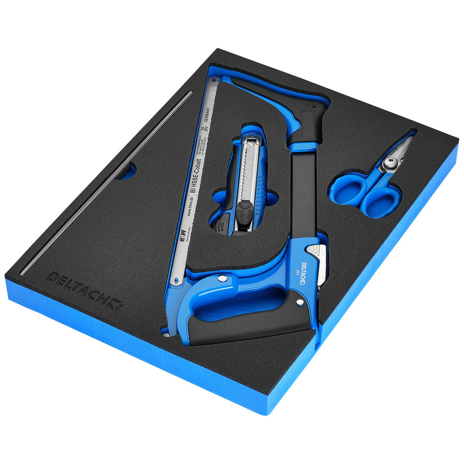 BUNKER Saw and Cutting Set in EVA Foam Inlay (11 Piece) : Model No. DELTACH-561022