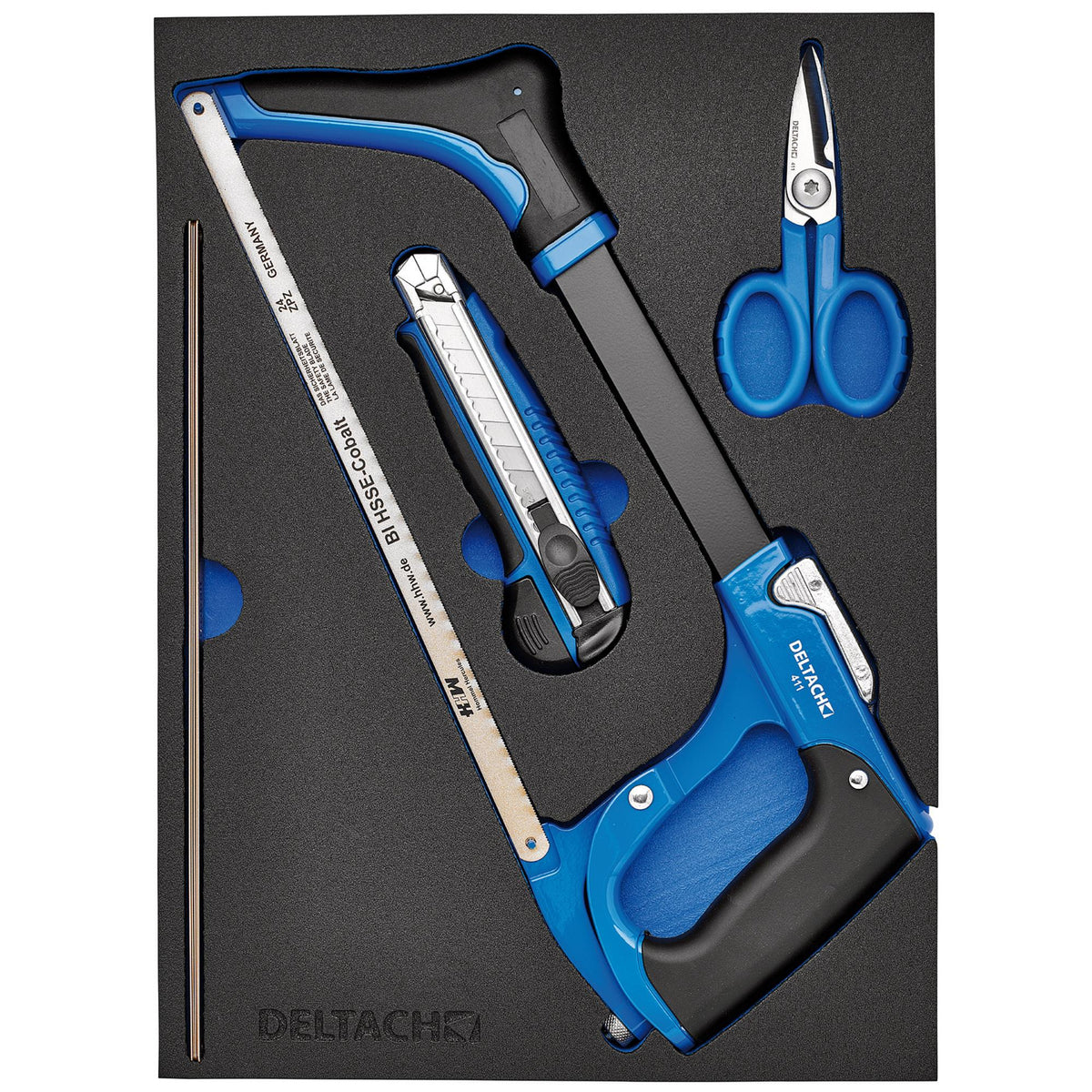 BUNKER Saw and Cutting Set in EVA Foam Inlay (11 Piece) : Model No. DELTACH-561022