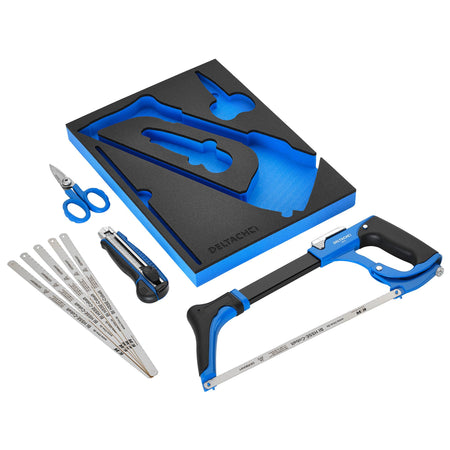 BUNKER Saw and Cutting Set in EVA Foam Inlay (11 Piece) : Model No. DELTACH-561022