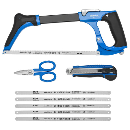 BUNKER Saw and Cutting Set in EVA Foam Inlay (11 Piece) : Model No. DELTACH-561022