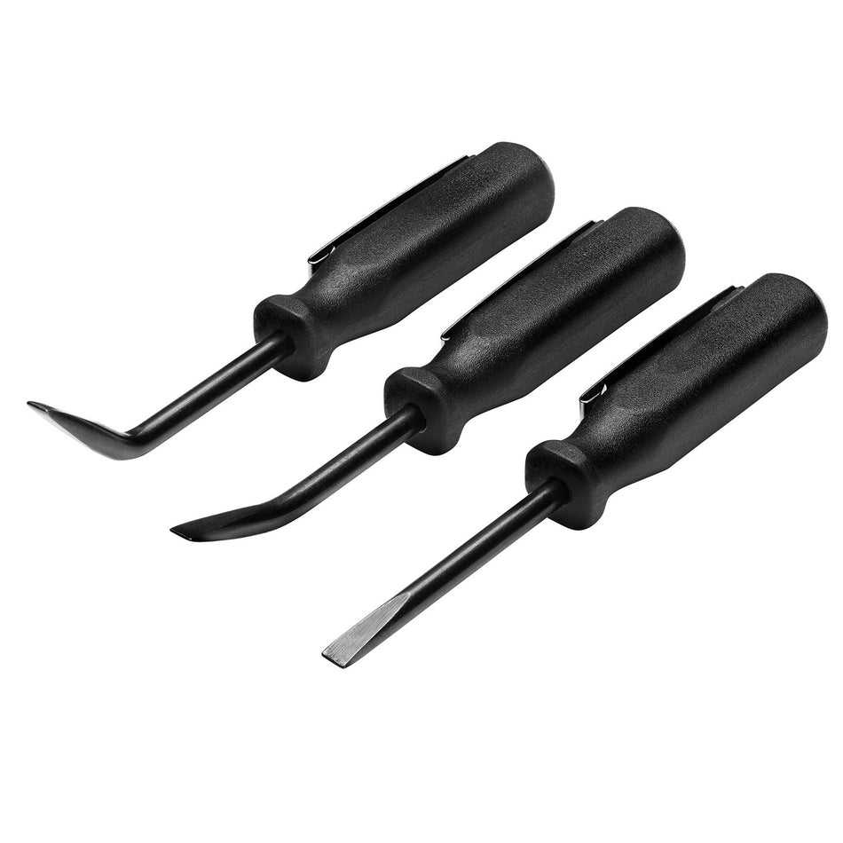 Mini Pry Bar Set, 125mm, Black (3 Piece) : Model No. MPBS3