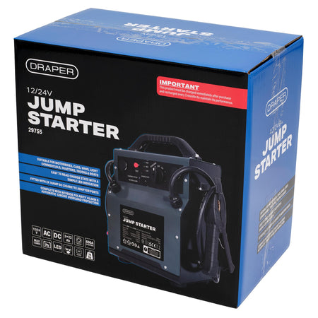 12/24V Jump Starter, 3000/1500 Peak Amps