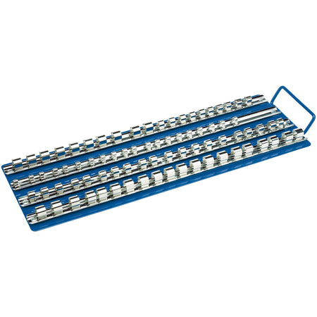 DRAPER 1/4", 3/8", 1/2" Sq. Dr. Socket Retaining Bar Carrier: Model No. ST80B