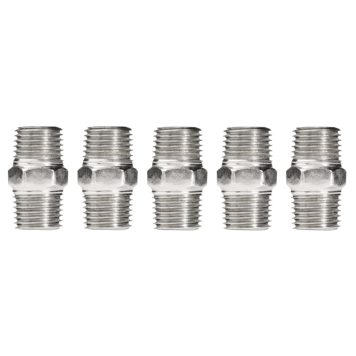 Double Union, 1/4" BSP (Pack of 5)