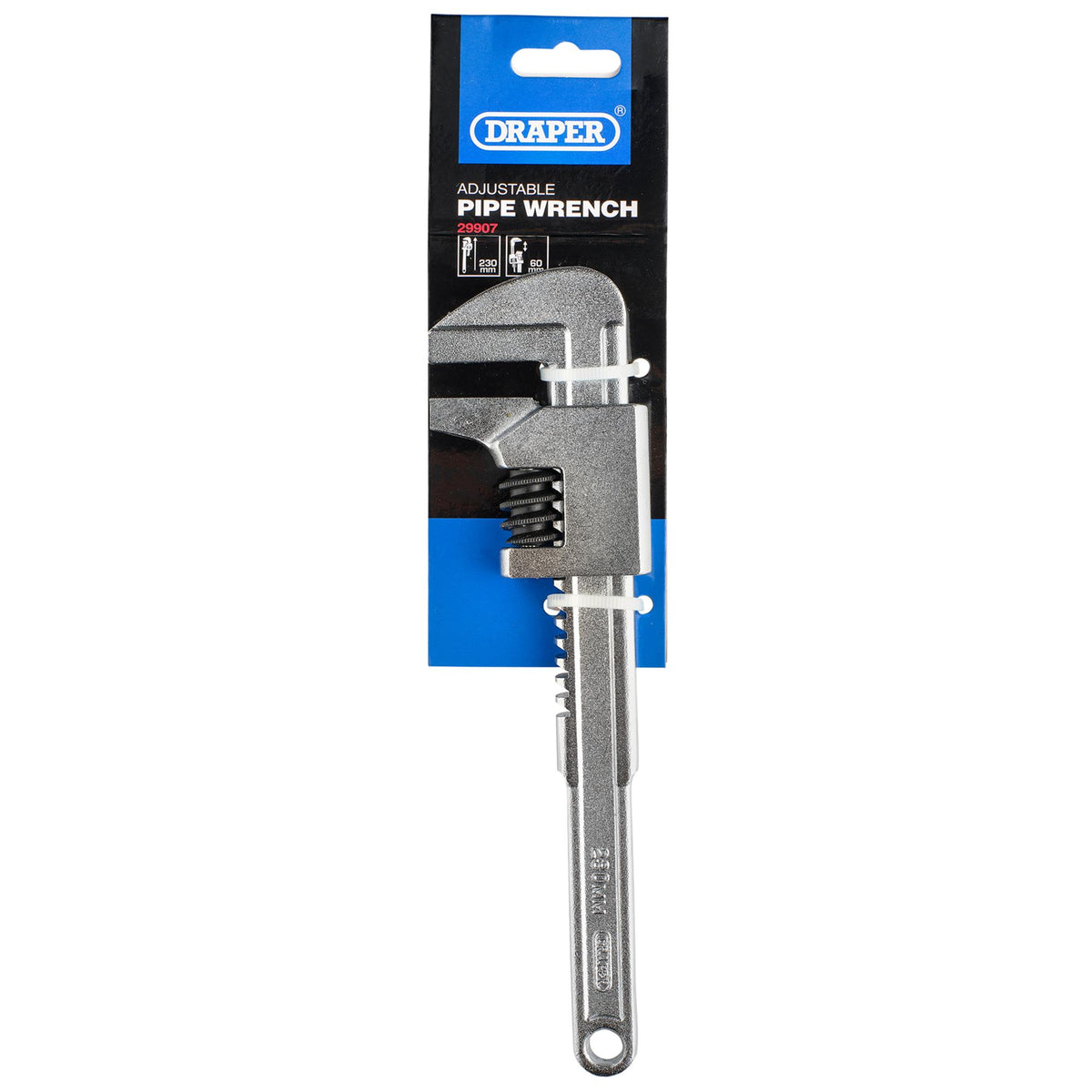 DRAPER 60mm Capacity Adjustable Auto Wrench: Model No.16