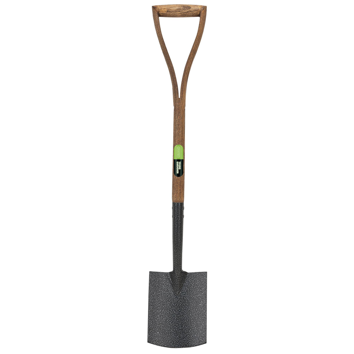Young Gardener Digging Spade with FSC Ash Handle