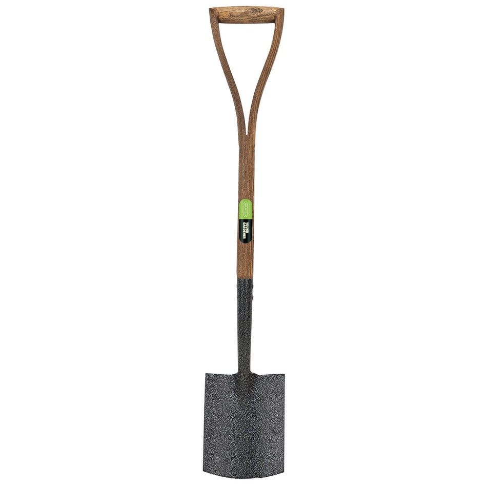 Young Gardener Digging Spade with FSC Ash Handle