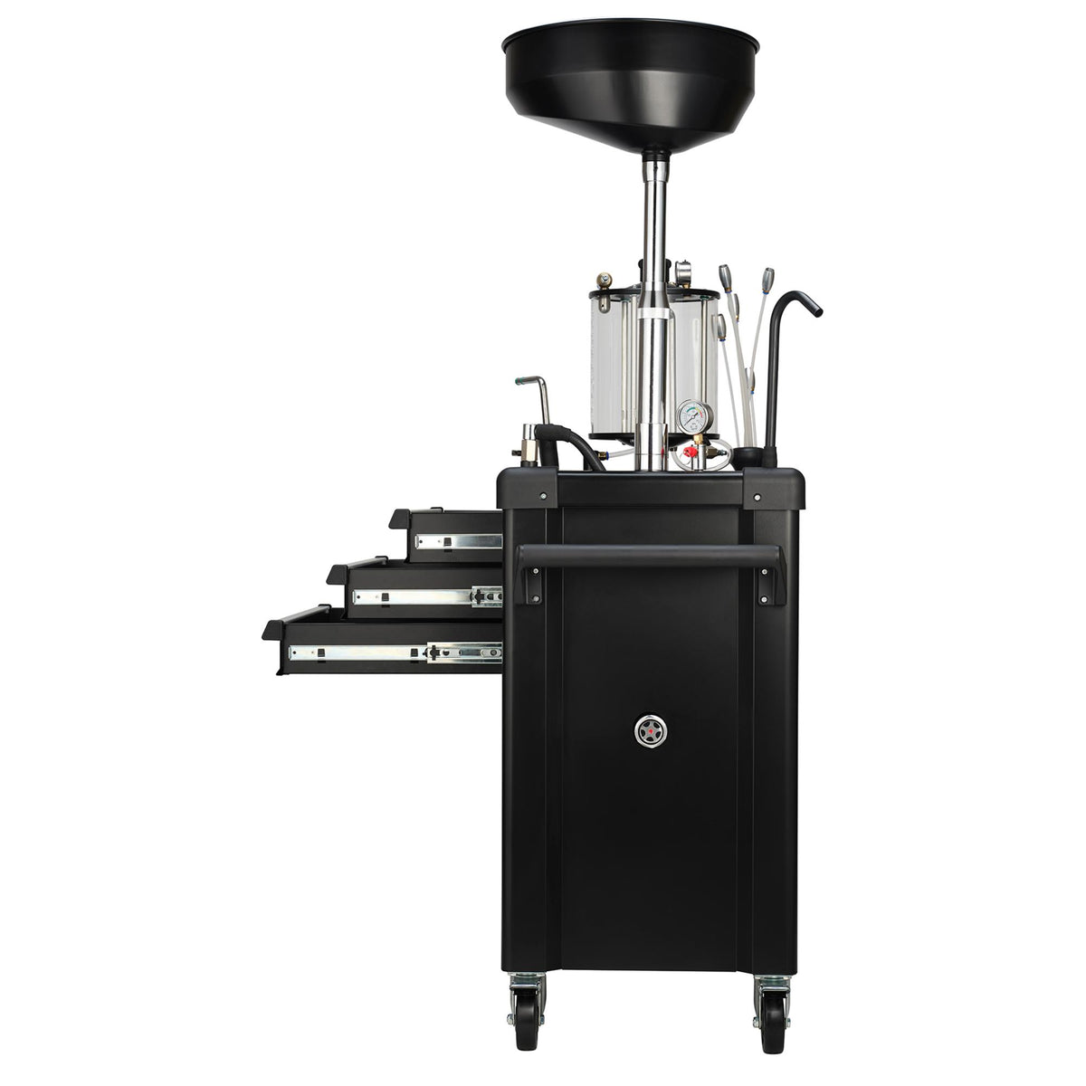 Draper Expert Mobile Oil Service Station & Chamber and Oil Drain Pan