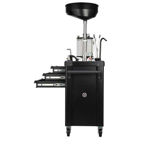 Draper Expert Mobile Oil Service Station & Chamber and Oil Drain Pan