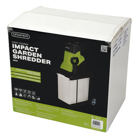 230V Impact Garden Shredder, 2500W