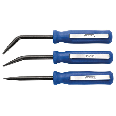 Mini Pry Bar Set, 125mm, Blue (3 Piece) : Model No. MPBS3 BLUE
