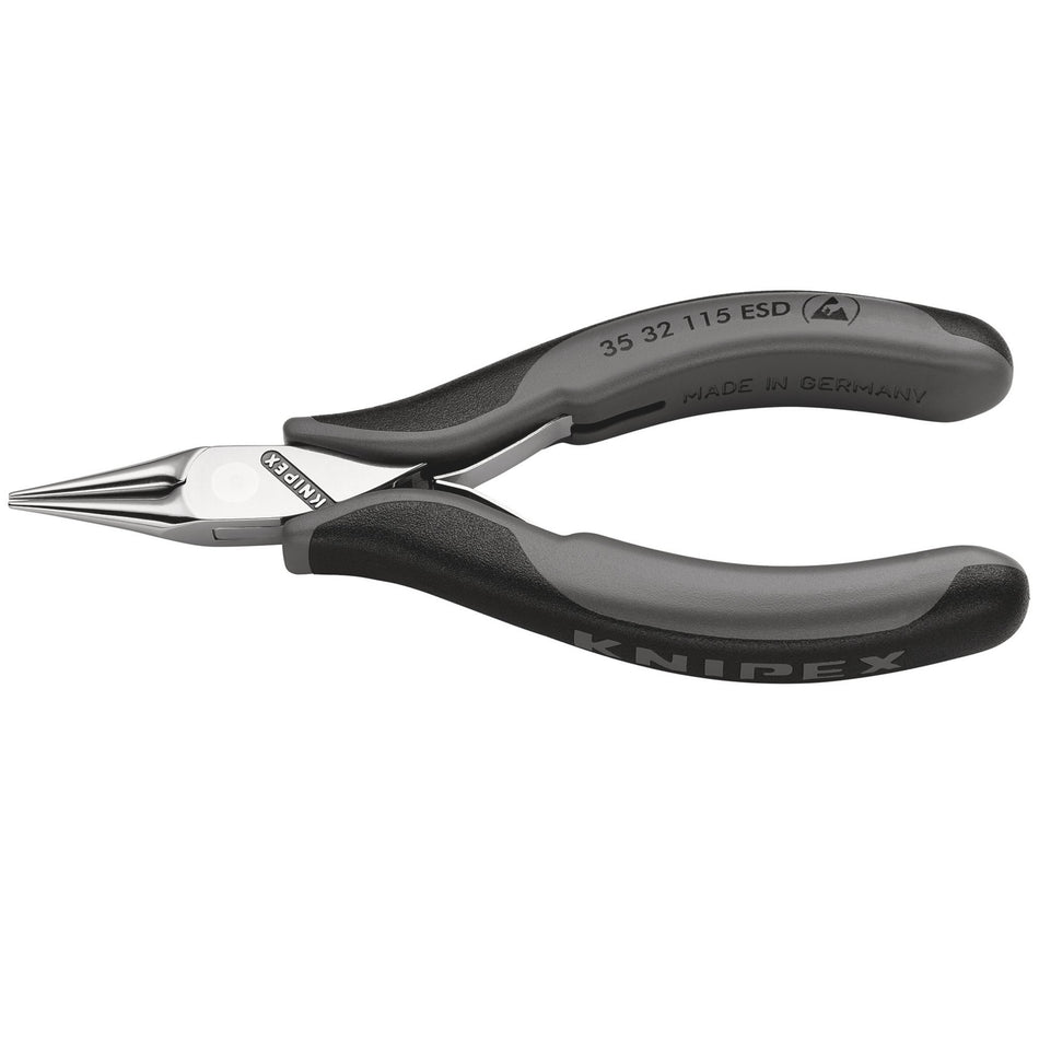 Knipex 115mm Round Jaw Antistatic Pliers: Model No. 35 32 115 ESD