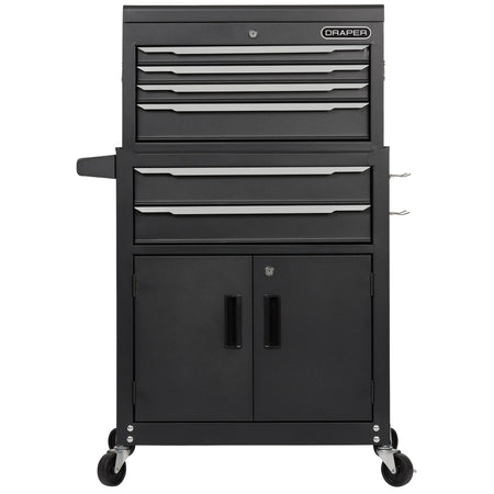 Combined Roller Cabinet and Tool Chest, 6 Drawer, 24"