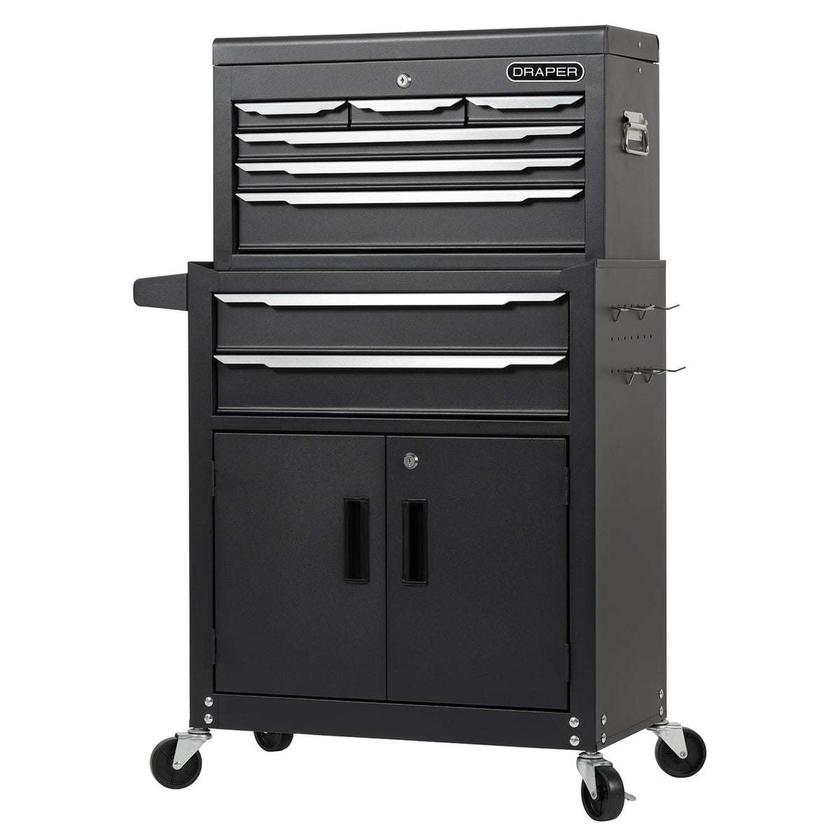 Combined Roller Cabinet and Tool Chest, 8 Drawer, 24"