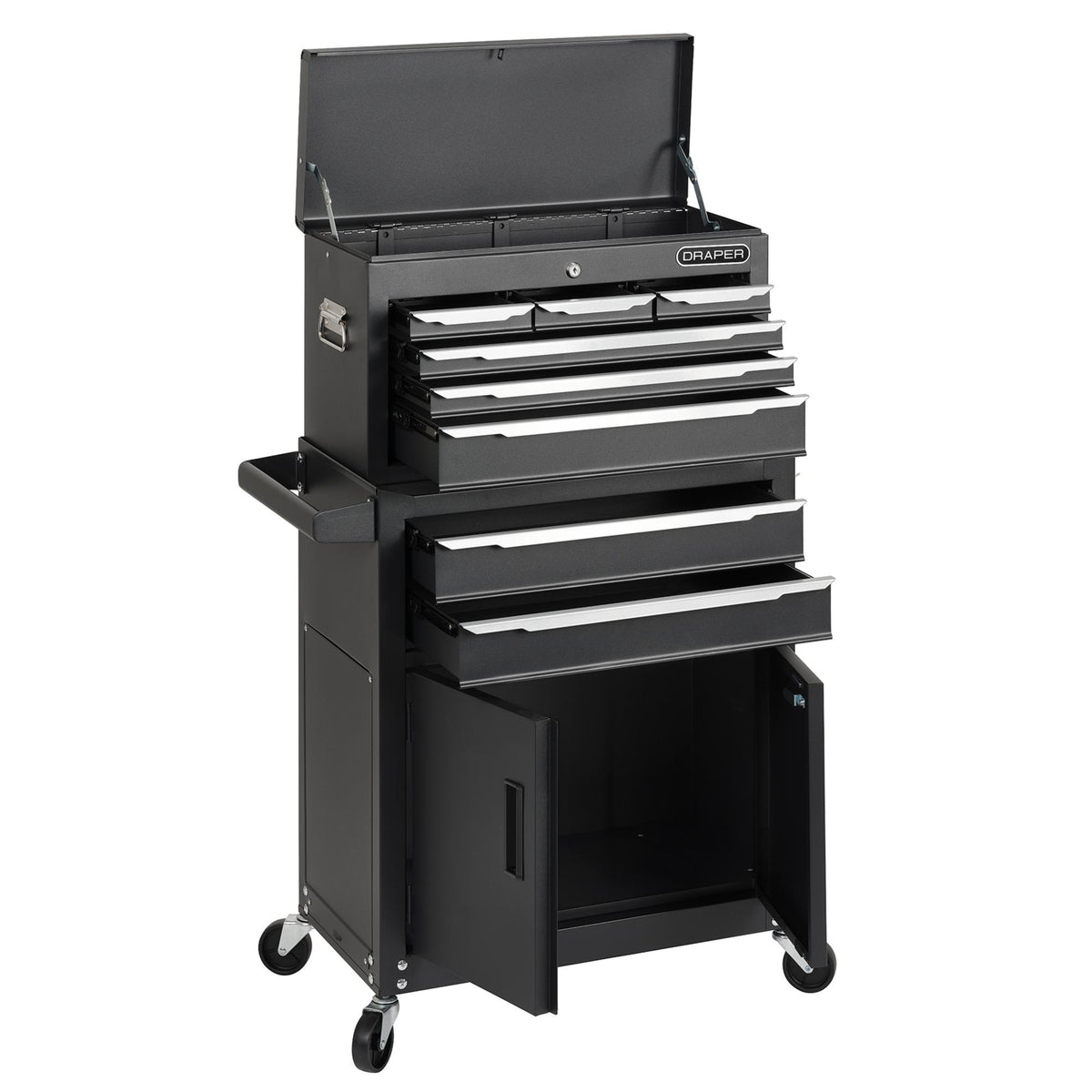 Combined Roller Cabinet and Tool Chest, 8 Drawer, 24"