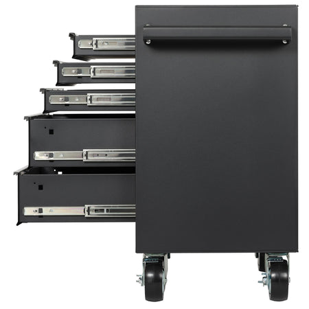 Roller Tool Cabinet, 5 Drawer, 26"