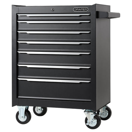 Roller Tool Cabinet, 7 Drawer, 26"