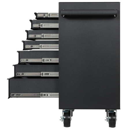 Roller Tool Cabinet, 7 Drawer, 26"