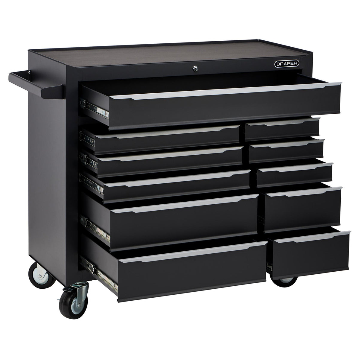 Roller Tool Cabinet, 11 Drawer, 42"