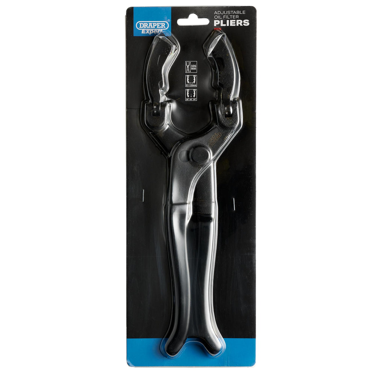 Draper Expert Adjustable Oil Filter Pliers, 335mm : Model No. OFW57-120