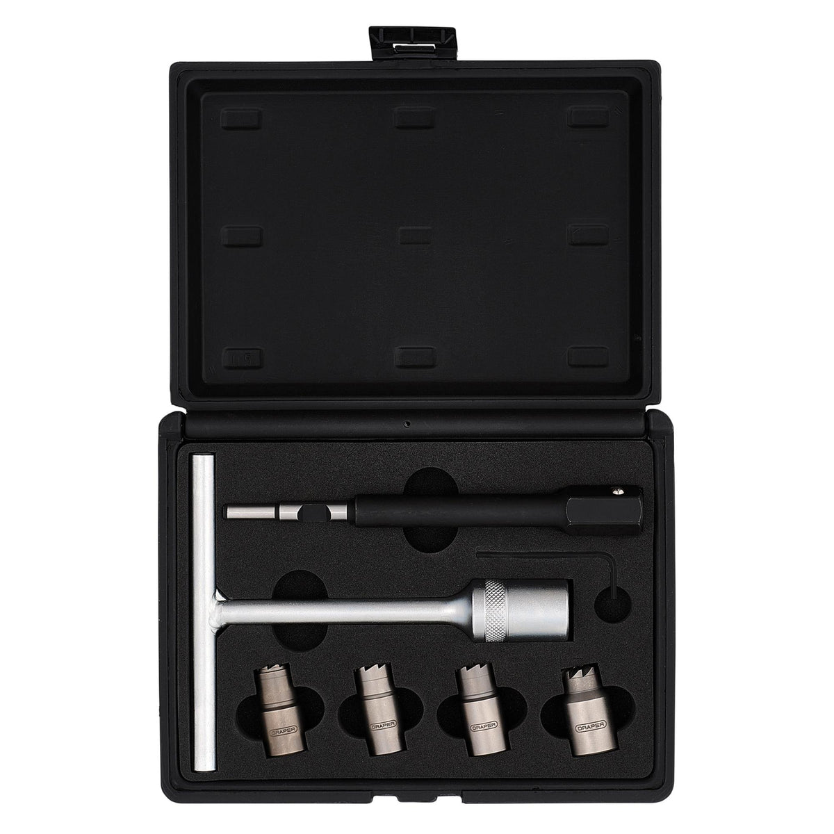DRAPER Expert 6 Piece Diesel Injector Seat Cutter Set: Model No.DISC6