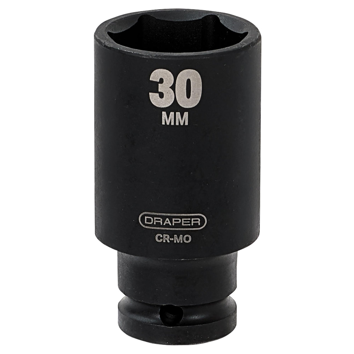DRAPER Expert 30mm 1/2in. Square Drive Deep Impact Socket: Model No.410D-MM