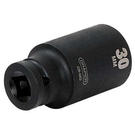 DRAPER Expert 30mm 1/2in. Square Drive Deep Impact Socket: Model No.410D-MM