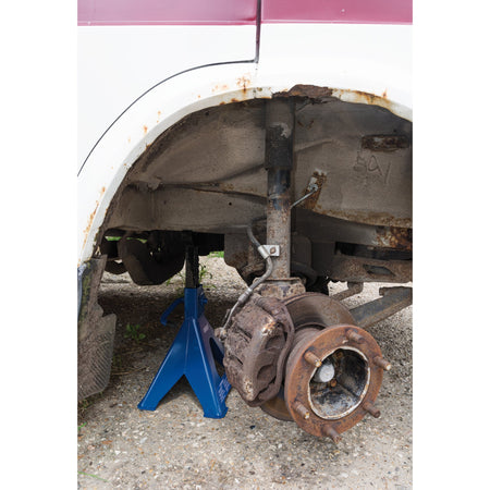 DRAPER 6 tonne Ratcheting Axle Stands (Pair): Model No.AS6000R