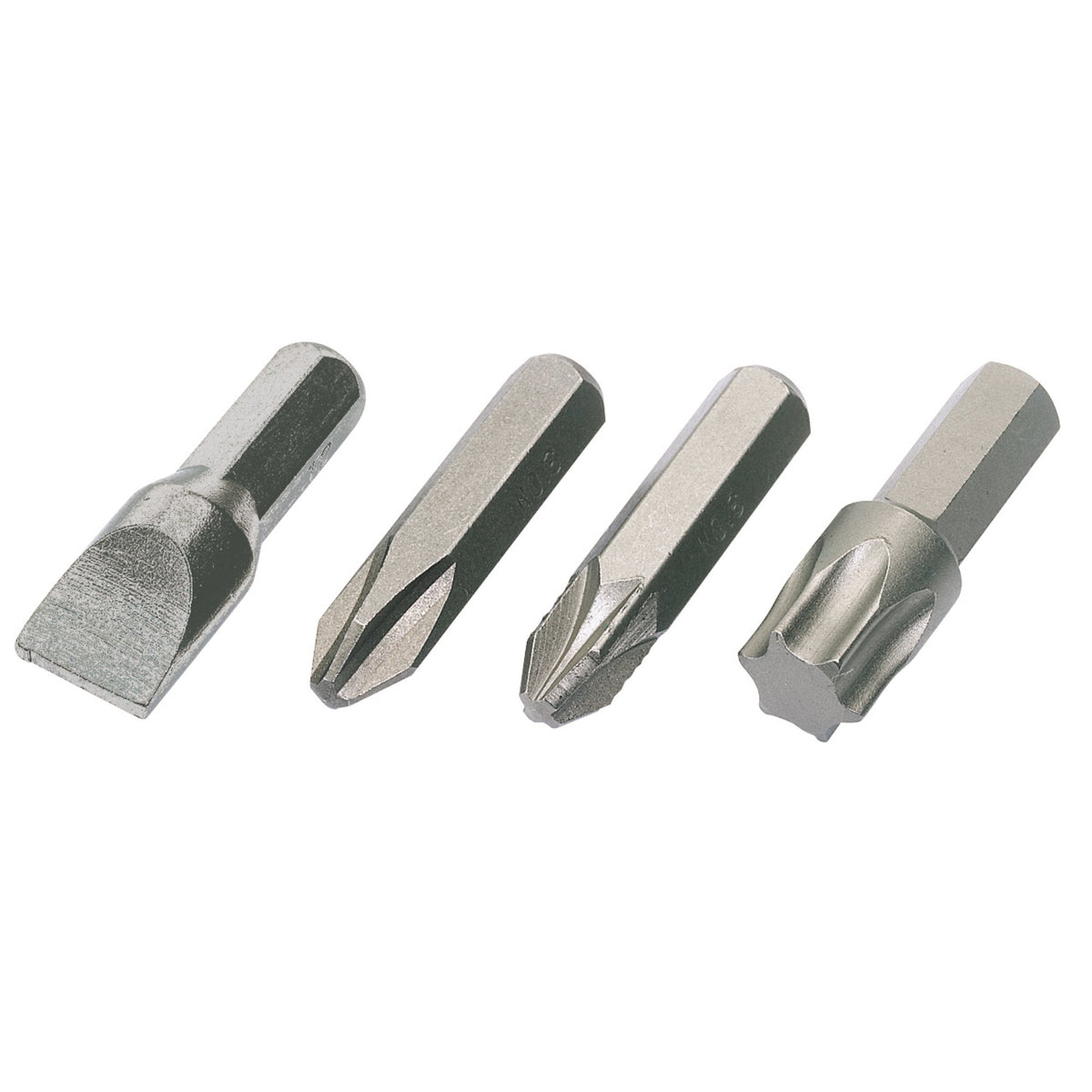 DRAPER 8mm Plain Slot Impact Screwdriver Bit: Model No.2800M/PL