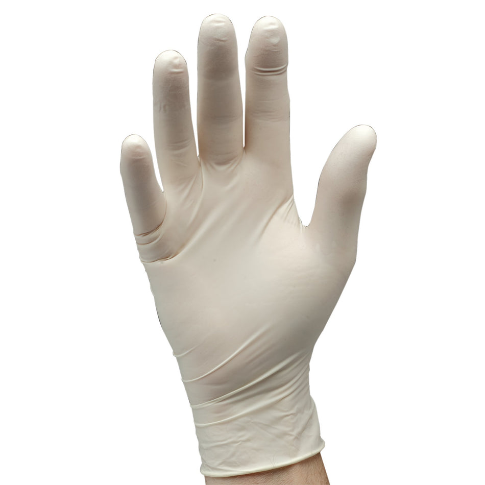 Draper White Latex Gloves - Size Medium (Box of 100) Model No. GLAT-100M/NEUT