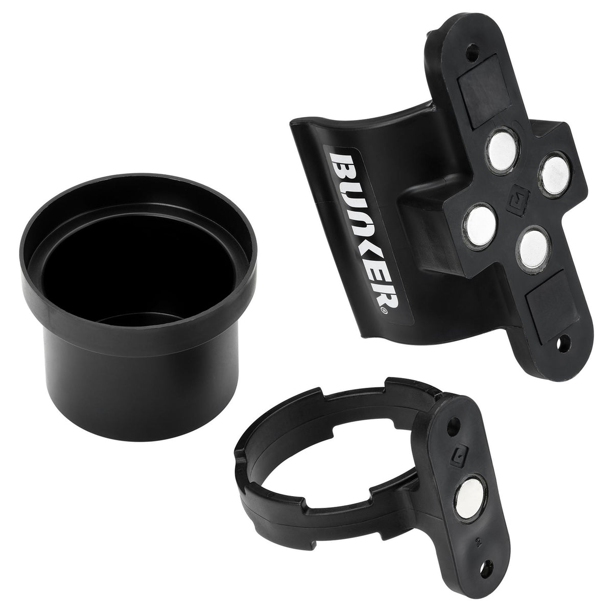 BUNKER Magnetic Grease Gun Holder and Drip Tray