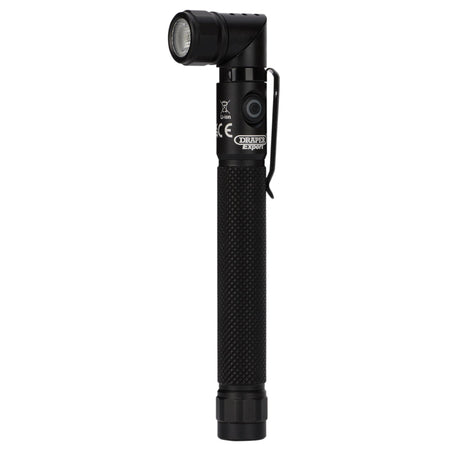 Draper Expert SMD LED USB Rechargeable 90 Adjustable Head Torch, 3.5W, 350 Lumens, USB-C Cable Supplied : Model No. RFL350