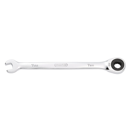DRAPER Hi-Torq ; 7mm Metric Ratcheting Combination Spanner: Model No.8230MM