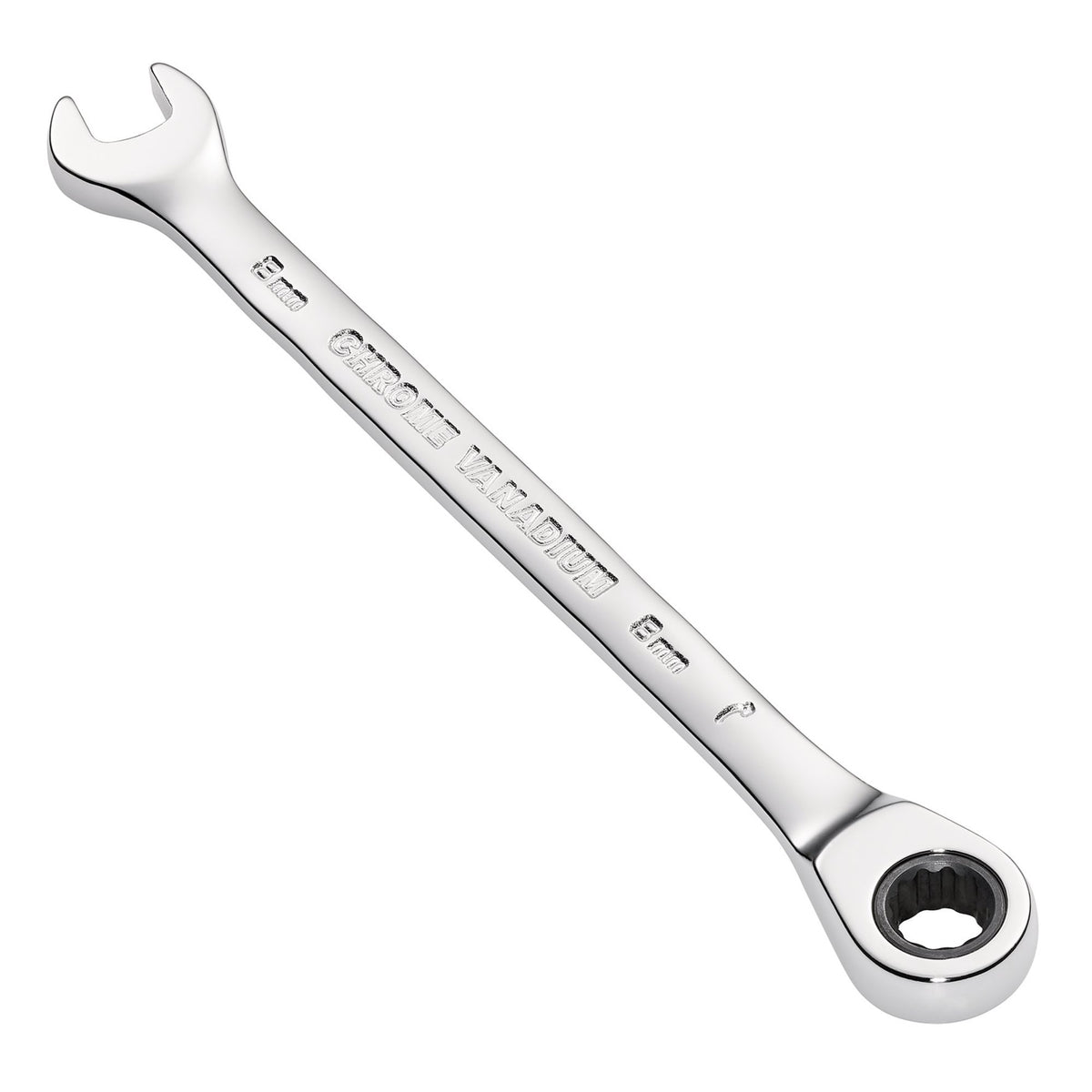DRAPER Hi-Torq ; 8mm Metric Ratcheting Combination Spanner: Model No.8230MM