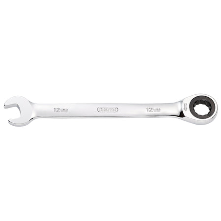 DRAPER Hi-Torq ; 12mm Metric Ratcheting Combination Spanner: Model No.8230MM
