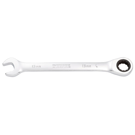 DRAPER Hi-Torq ; 13mm Metric Ratcheting Combination Spanner: Model No.8230MM