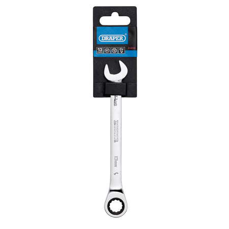 DRAPER Hi-Torq ; 13mm Metric Ratcheting Combination Spanner: Model No.8230MM