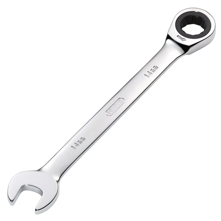 DRAPER Hi-Torq ; 14mm Metric Ratcheting Combination Spanner: Model No.8230MM