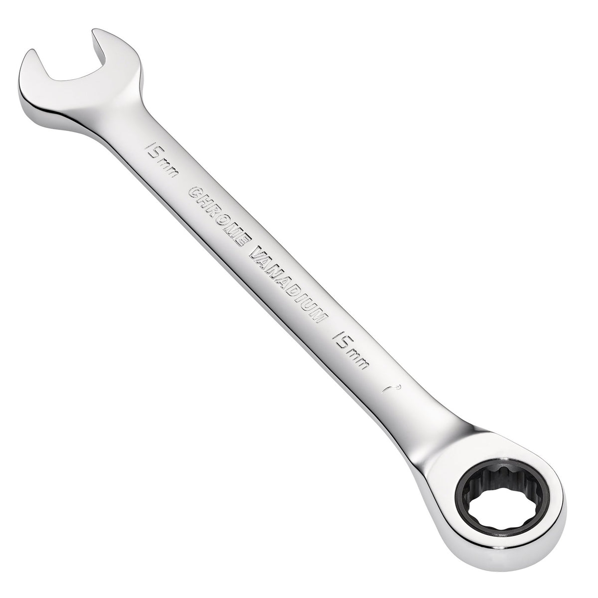 DRAPER Hi-Torq ; 15mm Metric Ratcheting Combination Spanner: Model No.8230MM