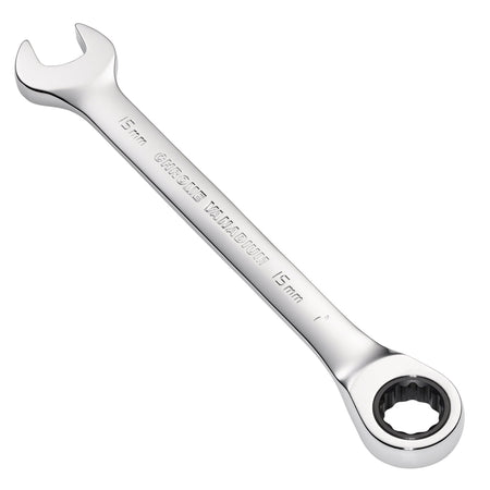 DRAPER Hi-Torq ; 15mm Metric Ratcheting Combination Spanner: Model No.8230MM