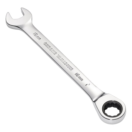 DRAPER Hi-Torq ; 16mm Metric Ratcheting Combination Spanner: Model No.8230MM