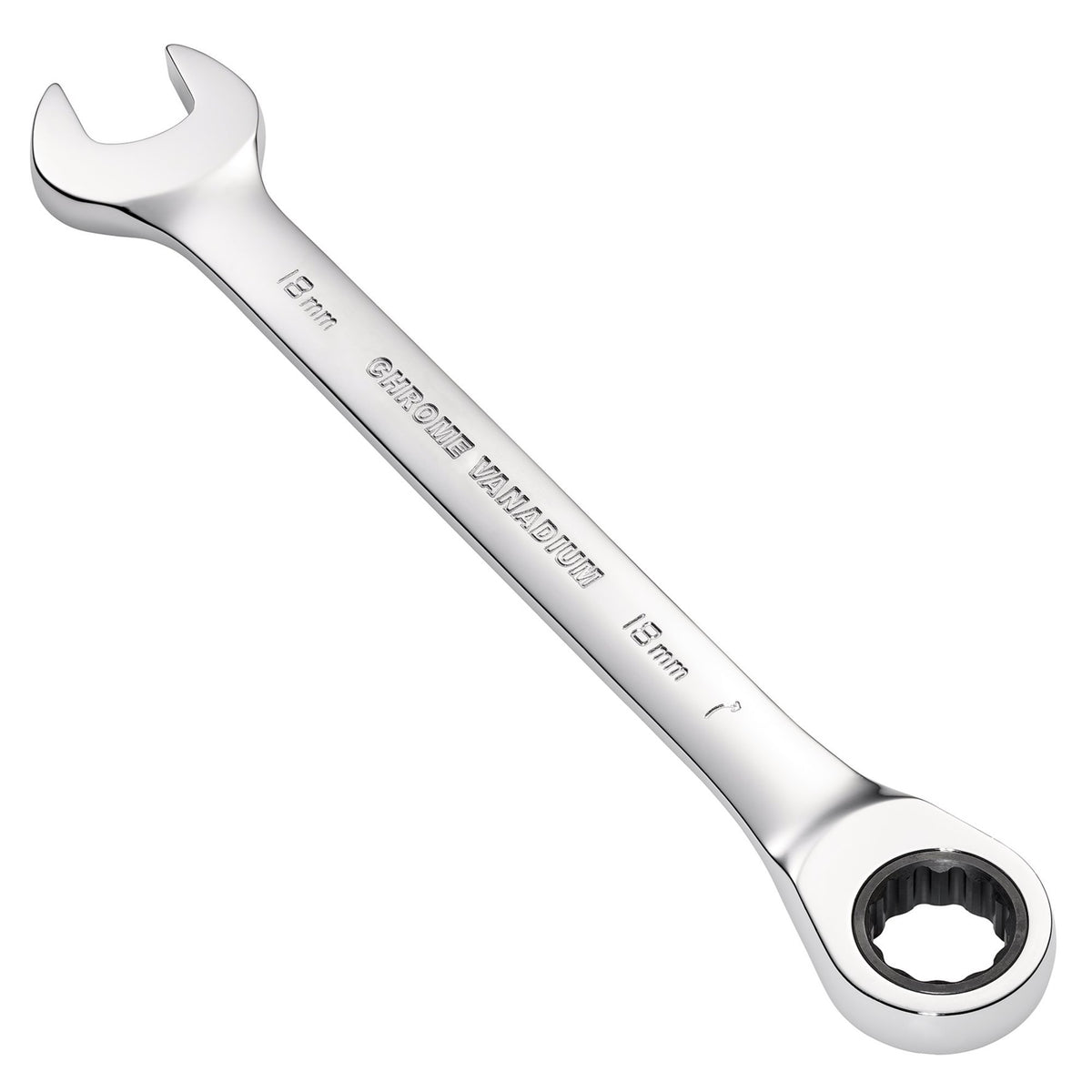 DRAPER Hi-Torq ; 18mm Metric Ratcheting Combination Spanner: Model No.8230MM