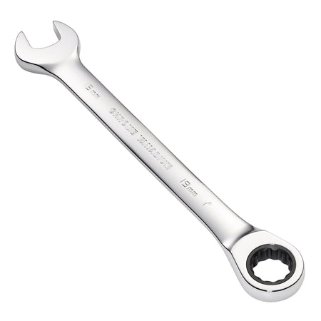 DRAPER Hi-Torq ; 19mm Metric Ratcheting Combination Spanner: Model No.8230MM